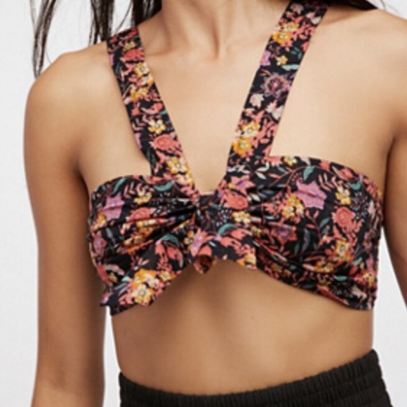 Free People Other - Free People Neon Field Tiny Top Bralette Size Small